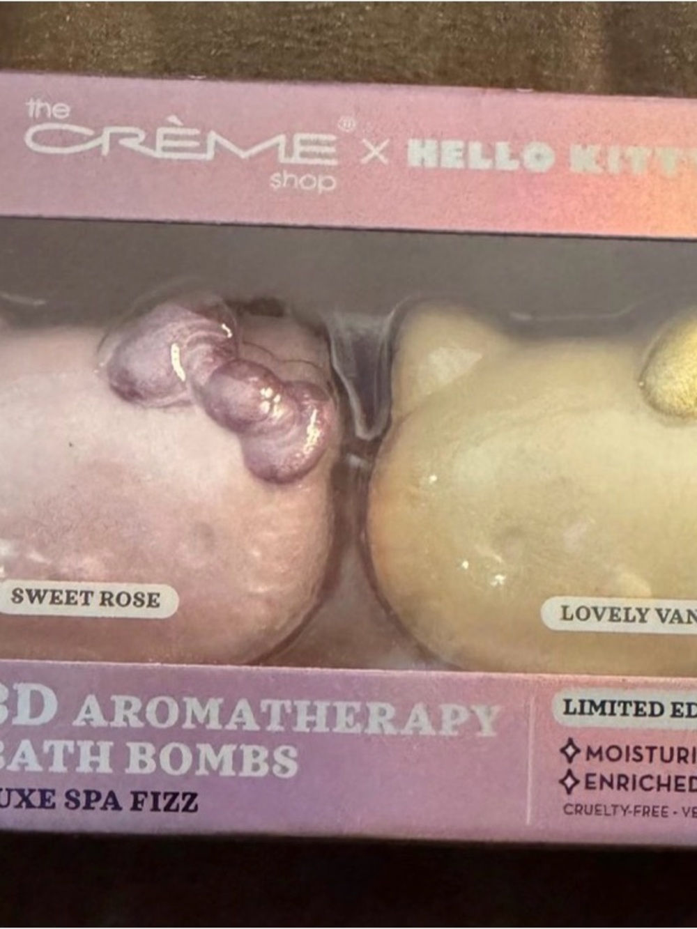 Sweet Rose & Lovely Vanilla Bath Bomb Set